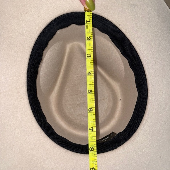 Teressa Foglia x Curateur western cowboy hat beige sand wide brim wool felt boho - Picture 12 of 12